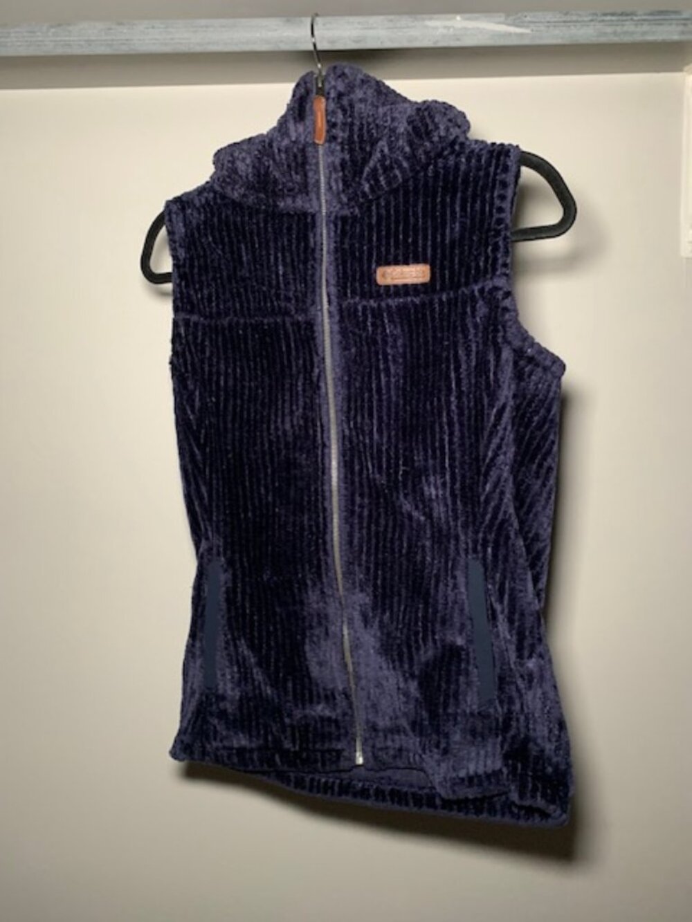 Columbia Sleeveless Fleece Vest – Cozy Purple/Navy Outdoor Layer
